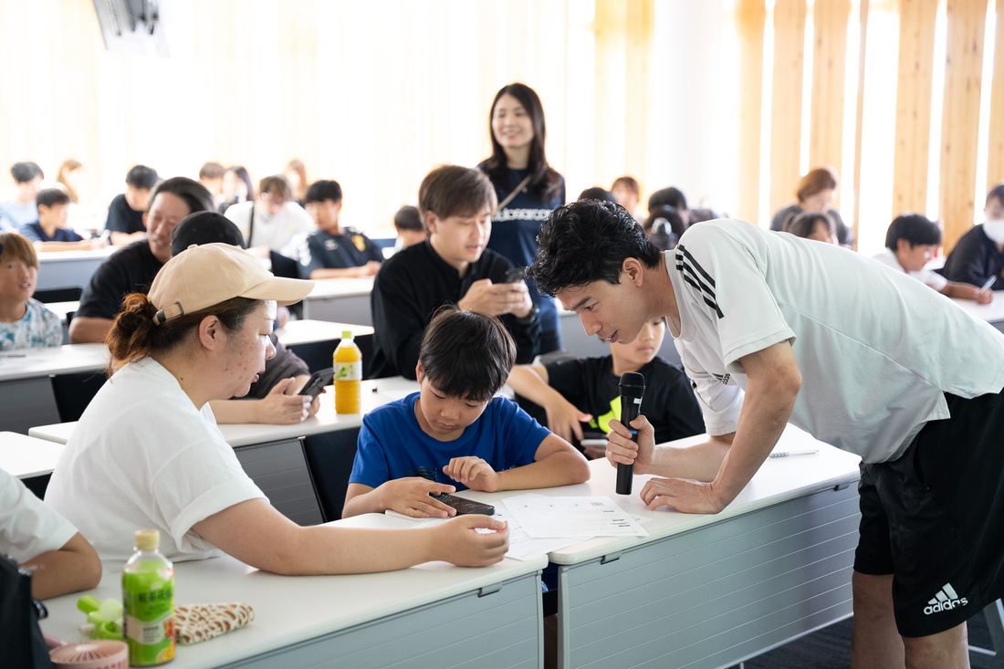 親子参加型ワークショップの様子